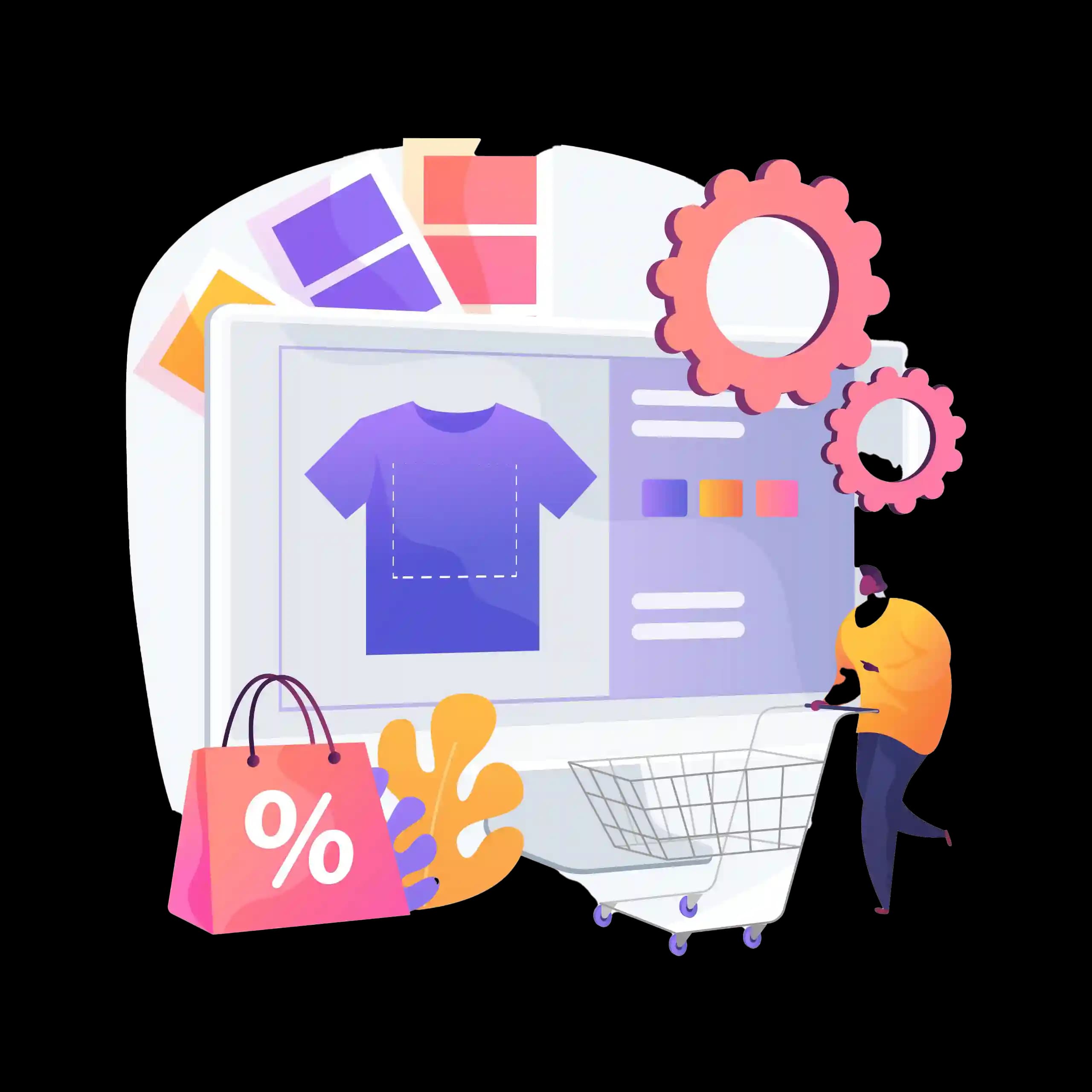 Custom E commerce Website Development