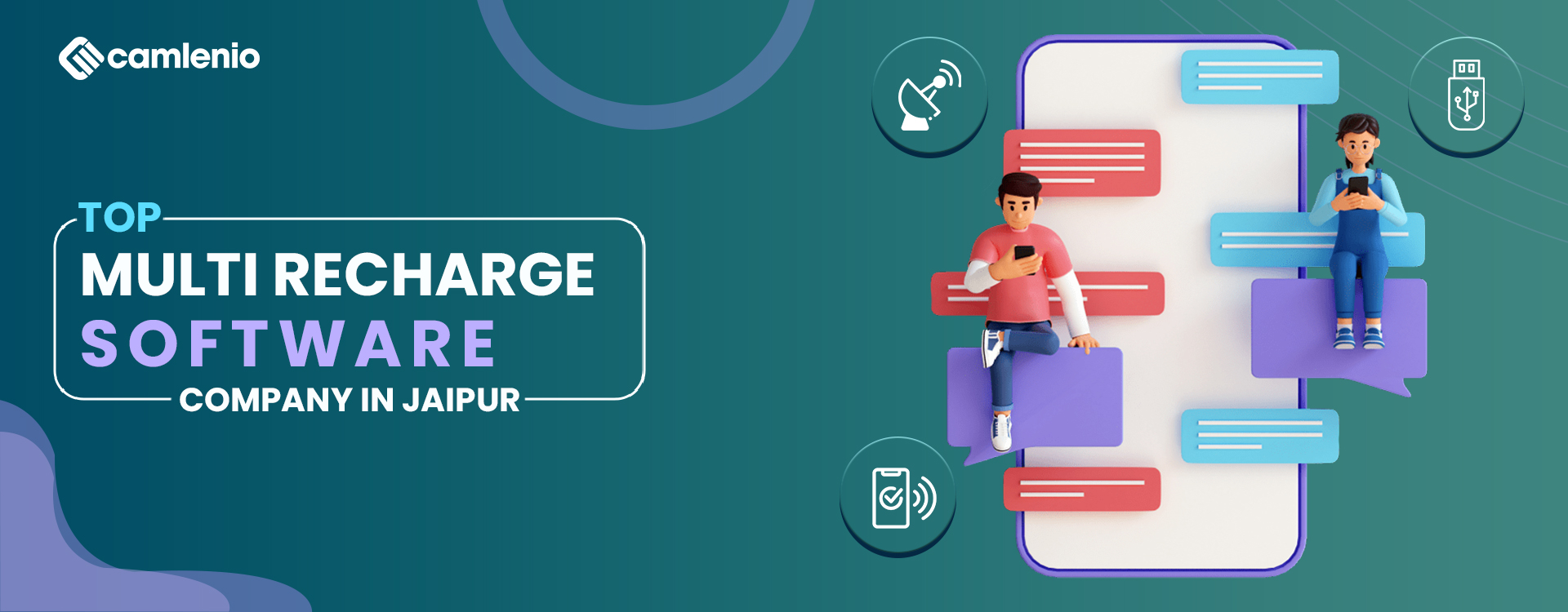 Top Multi Recharge Software Company in Jaipur - Camlenio